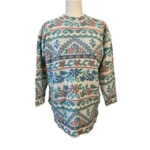 Dana Scott Vintage USA Cottage Core Acrylic Sweater